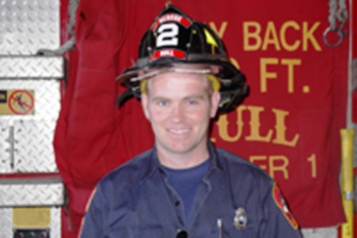 Firefighter Ron Lynch