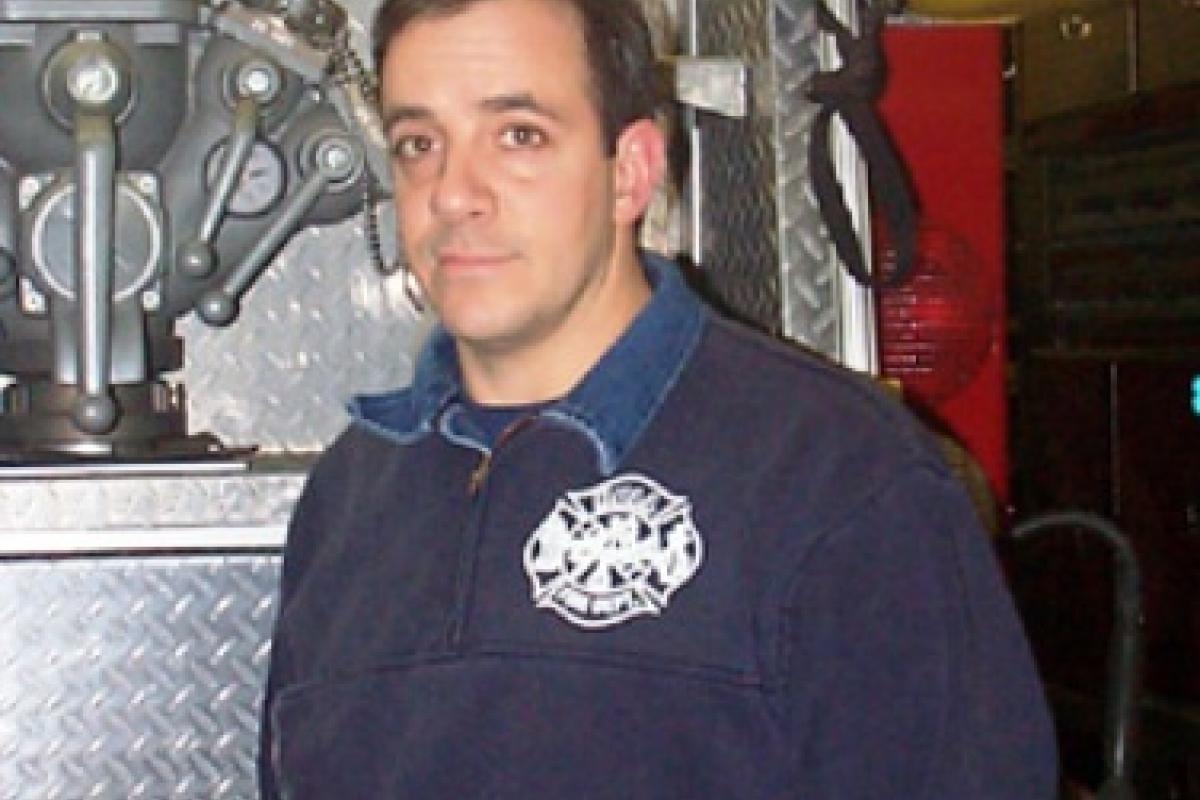 Firefighter Robert Rozzi