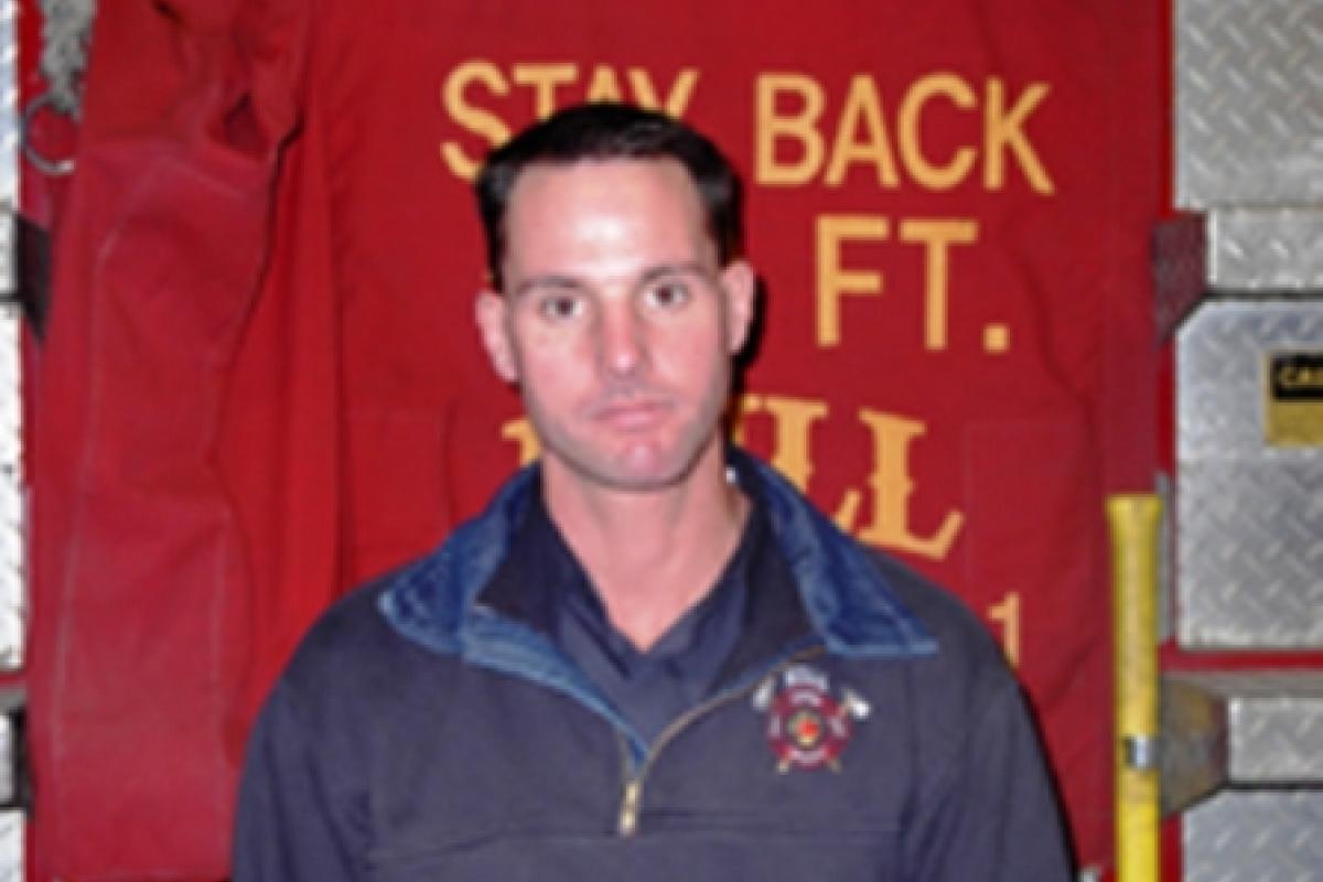 Firefighter Brian Thompson