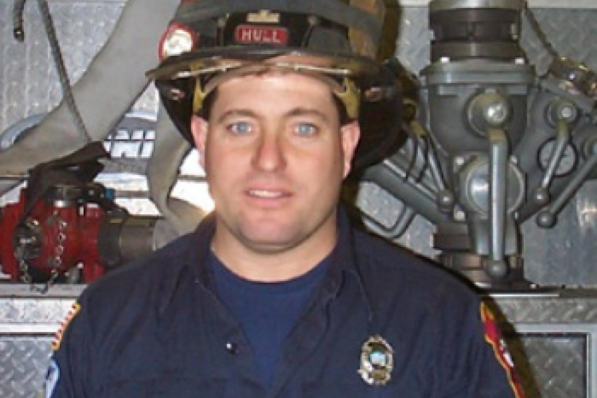 Firefighter Gary Twombly