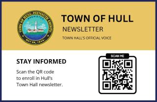 Town of Hull seal QR code