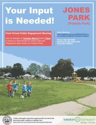 Jones Park Flyer Meeting #3
