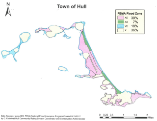Town of Hull FEMA Flood Zones